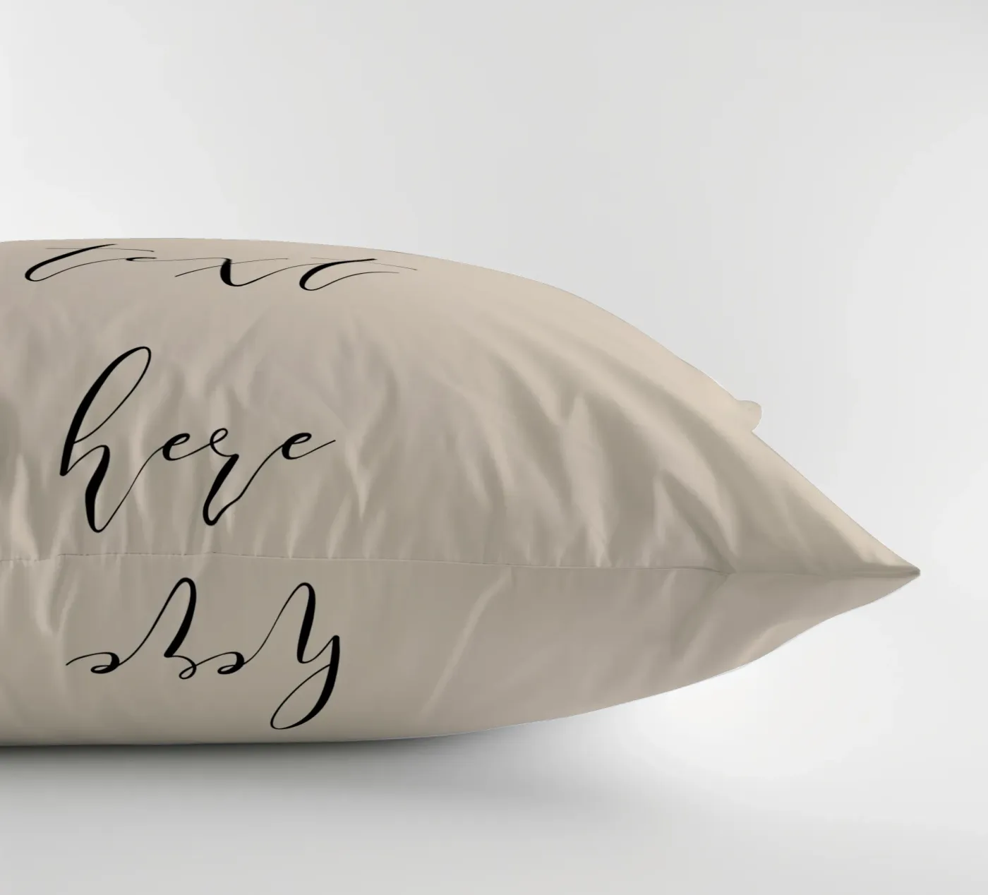 Personalisierter Kunstdruck mit individuellem Zitat für moderne Minimalisten Kissen von Custom Name & Quote Prints