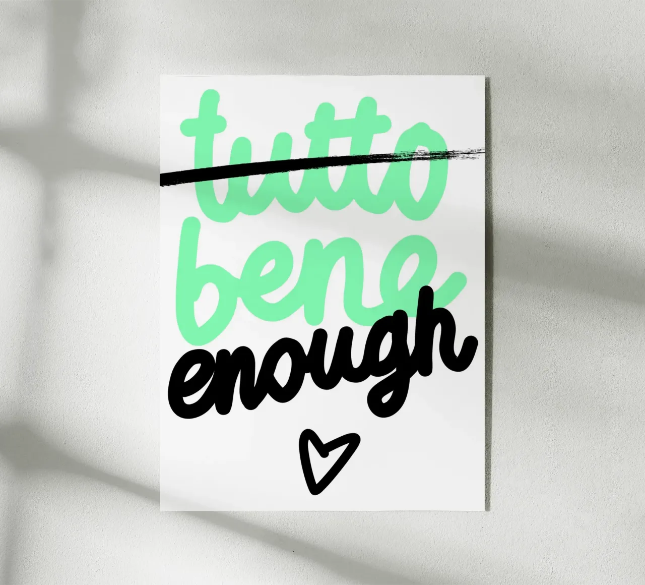 bene enough. plexiglass da FRICKE DESIGN