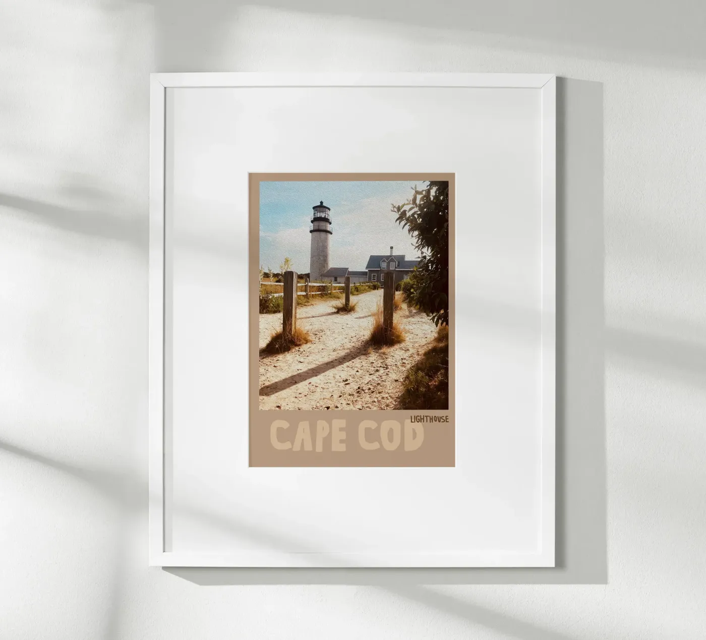 Vuurtoren van Cape Cod poster van SanniBee.