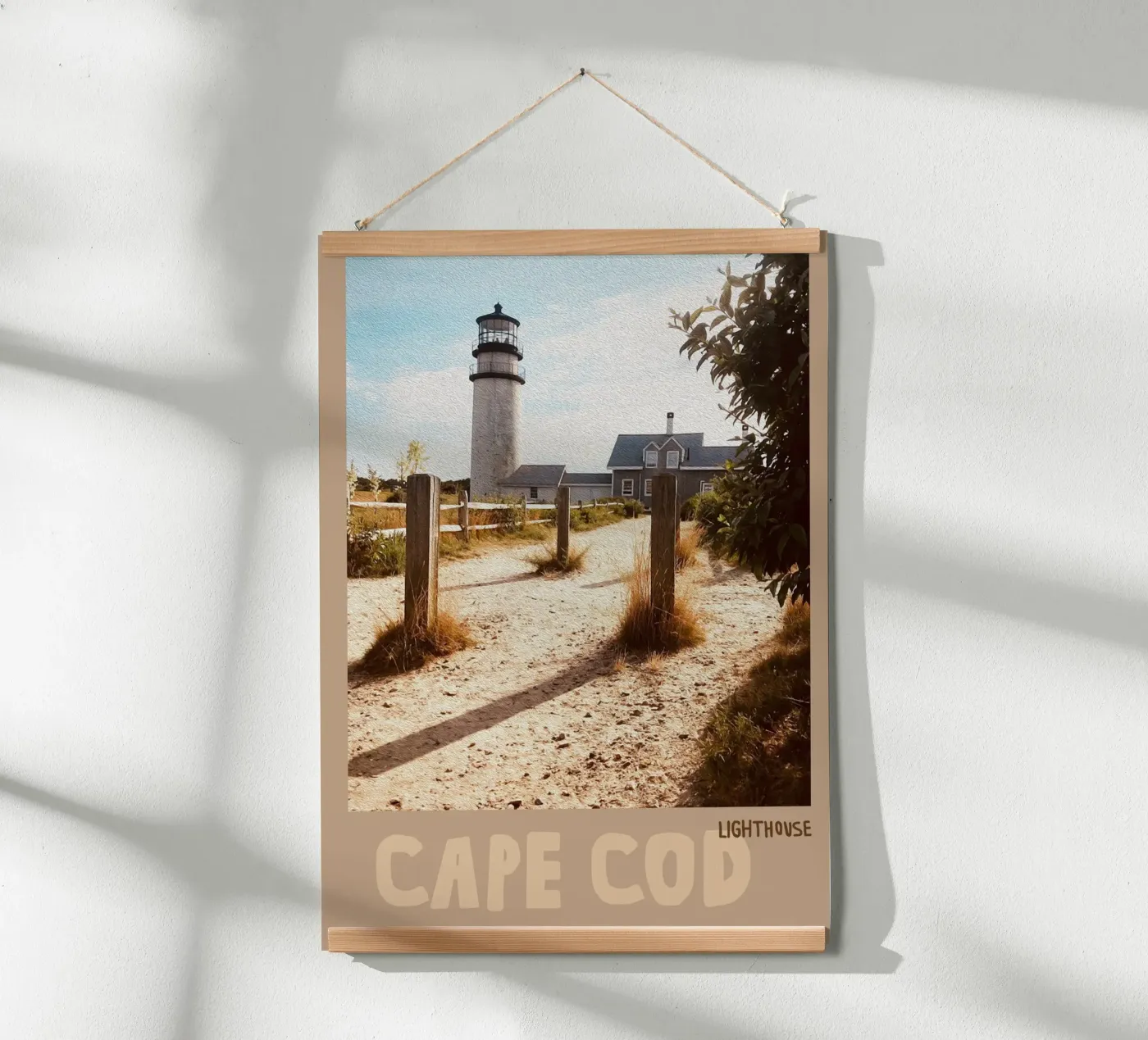 Vuurtoren van Cape Cod poster van SanniBee.