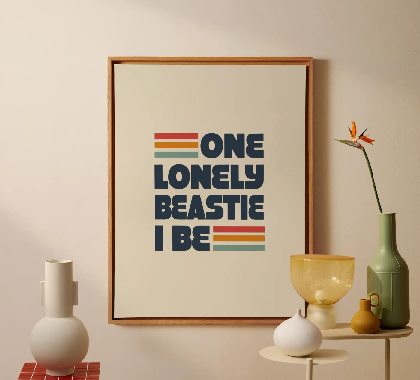 ONE LONELY tela da FELICIA