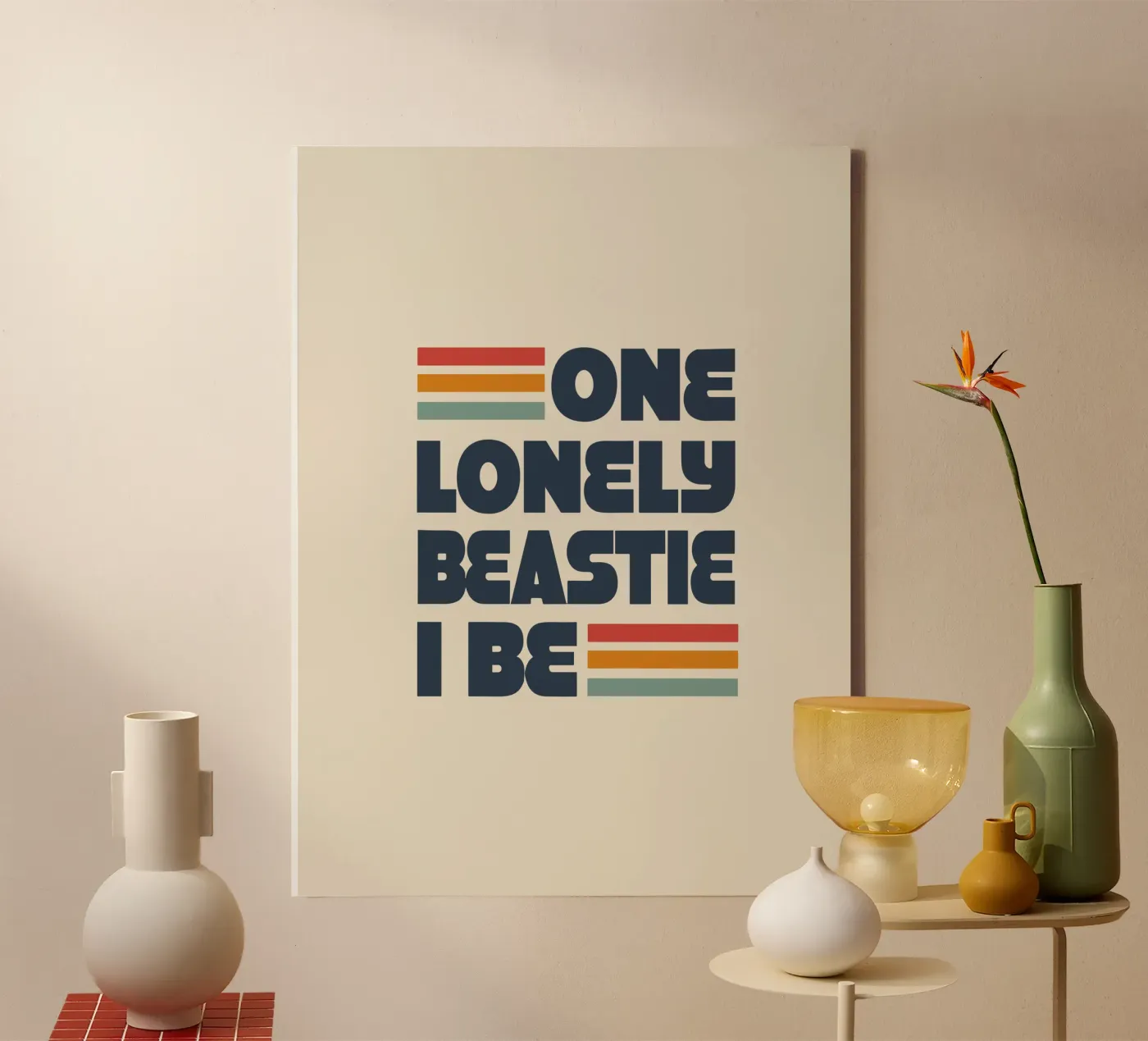 ONE LONELY tela da FELICIA