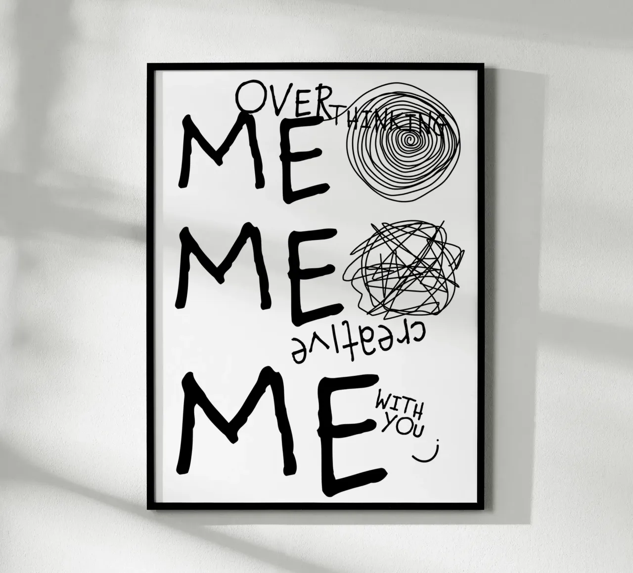 ME. poster da FRICKE DESIGN