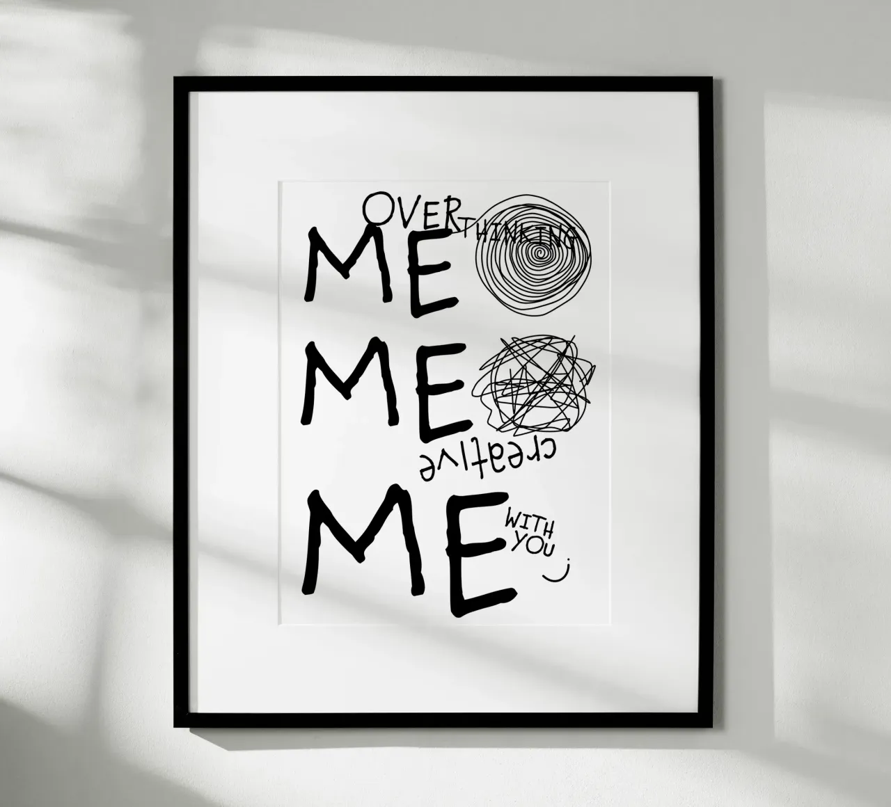 ME. poster da FRICKE DESIGN