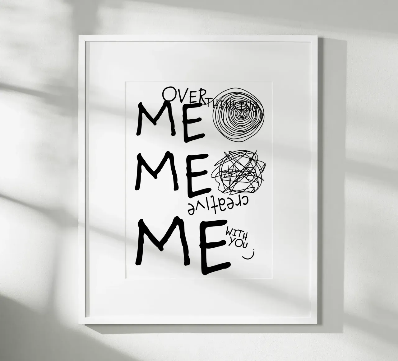 ME. poster da FRICKE DESIGN