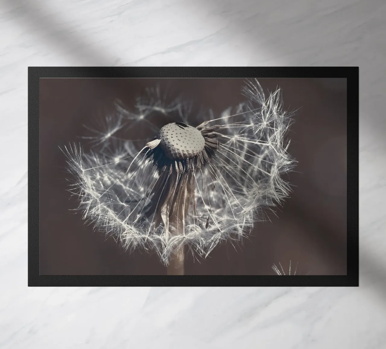 Dandelion doormat by Atteloi Fotografie