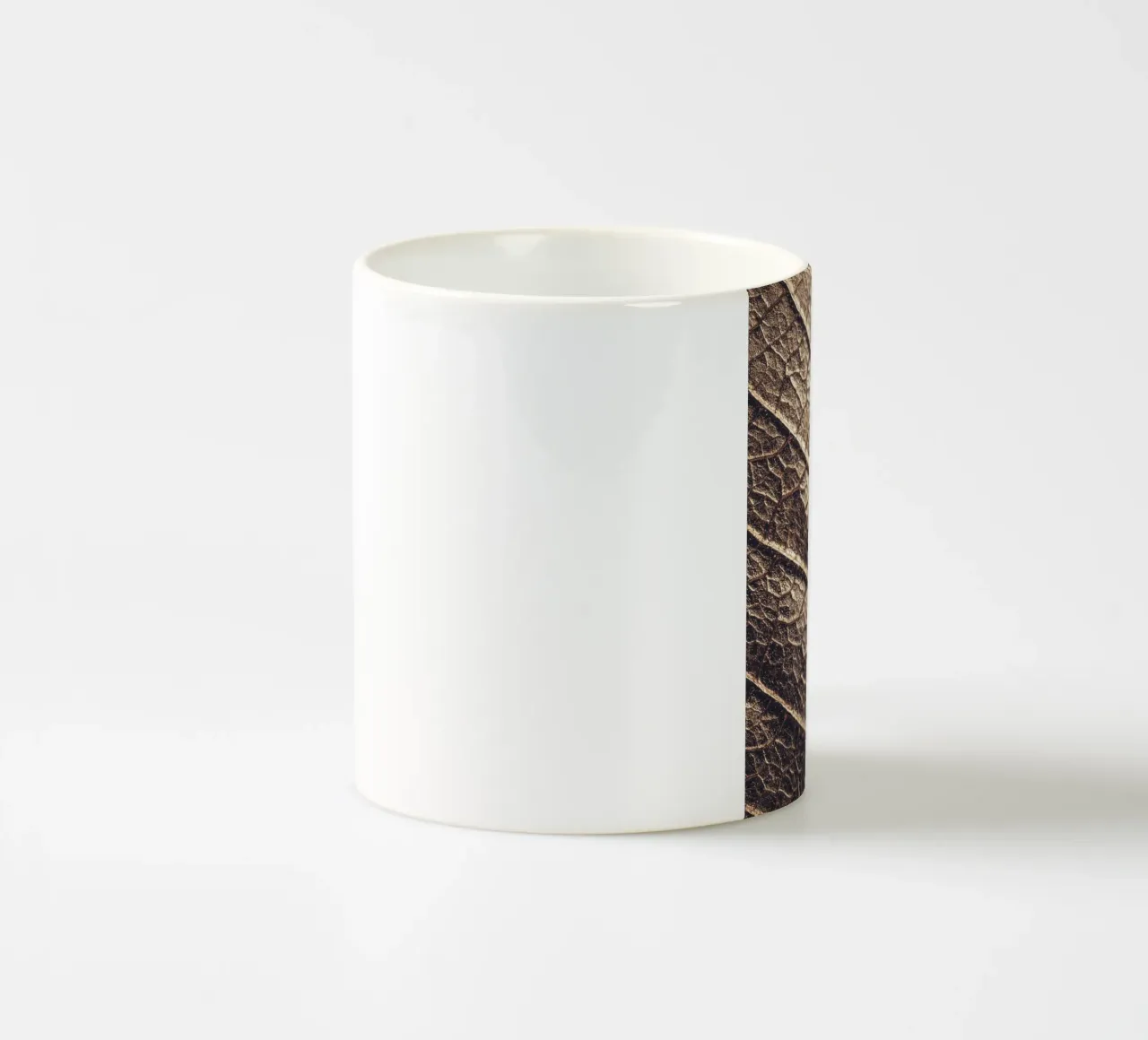 Foglia d'oro - texture naturale dall'aspetto metallico tazza in ceramica da Whole©
