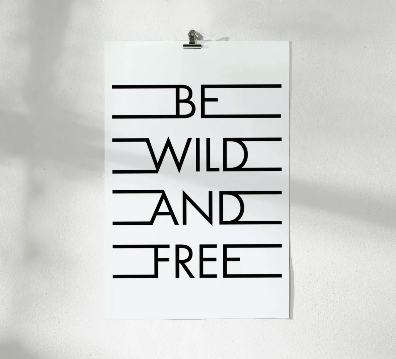 Be Wild & Free - White carta hahnemühle da Honeymoon Hotel