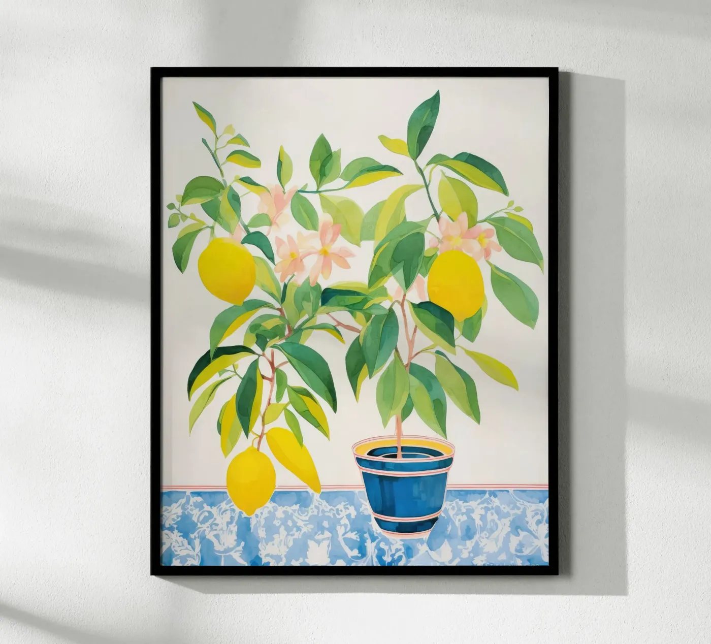 Lemon Tree Bloom poster by DaarbyN