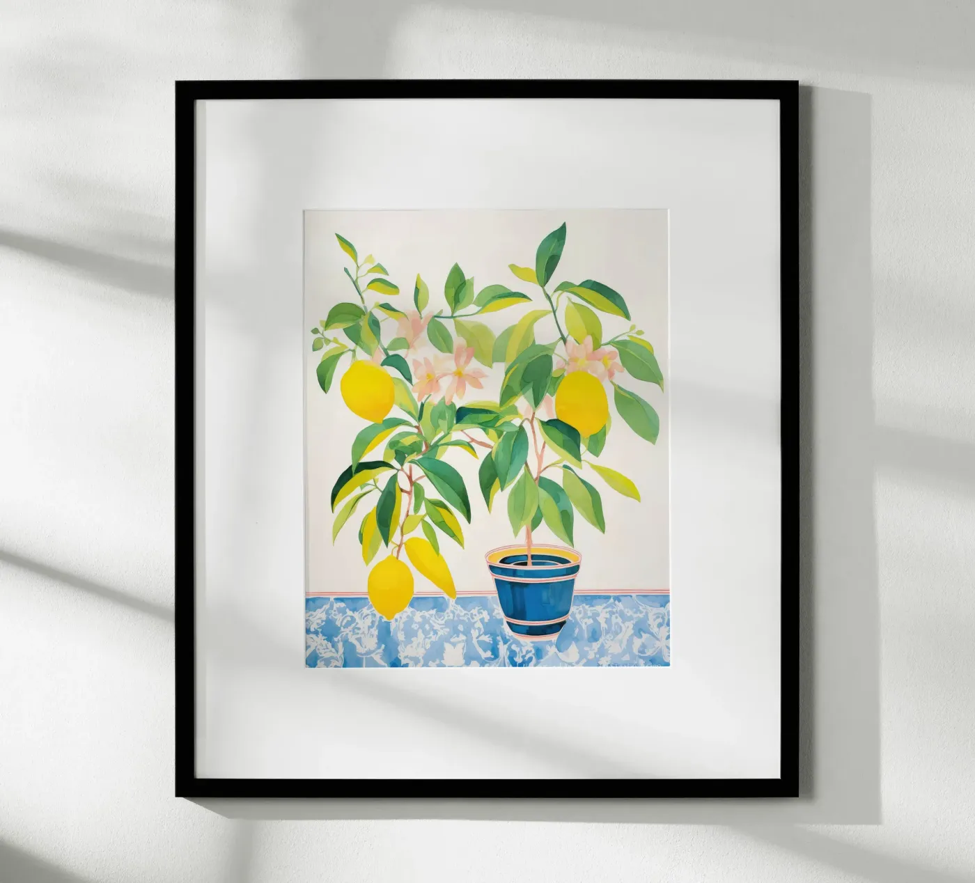 Lemon Tree Bloom poster by DaarbyN