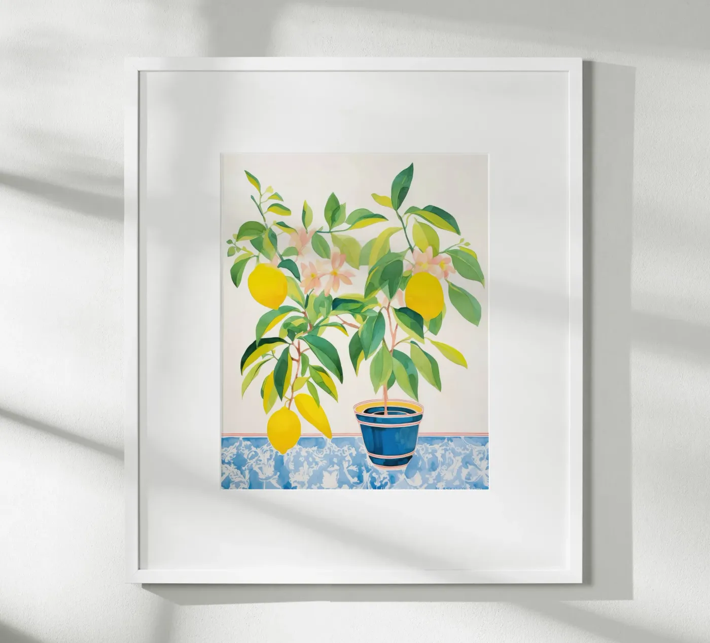 Lemon Tree Bloom poster by DaarbyN