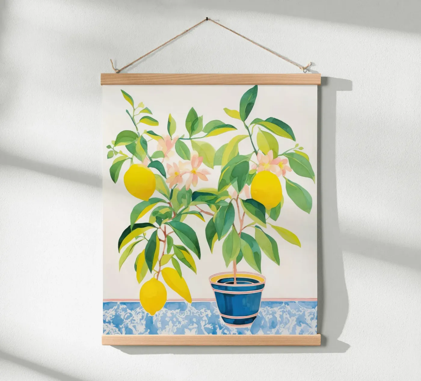 Lemon Tree Bloom poster by DaarbyN