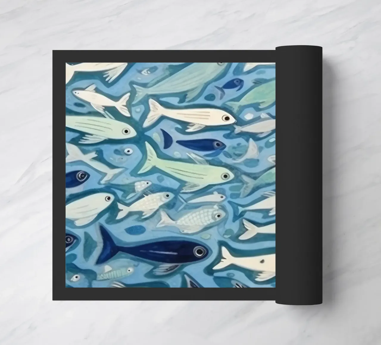 Bancata blu zerbino da DaarbyN