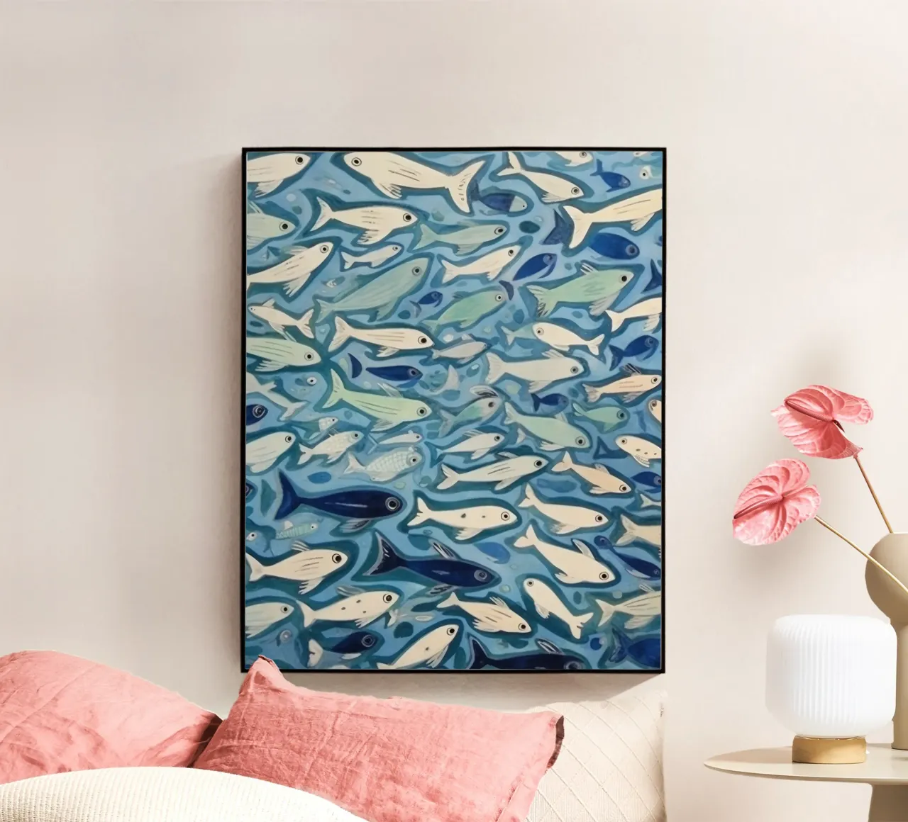 Bancata blu plexiglass da DaarbyN