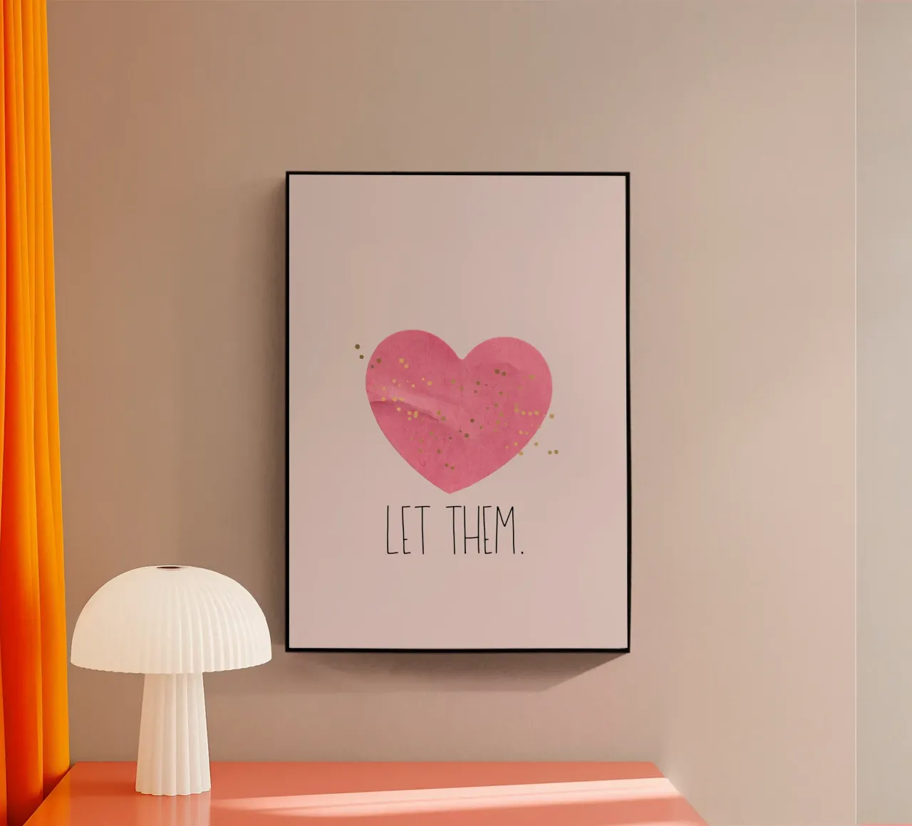 Let them acryl van isabels_wunderwelt_digital_art