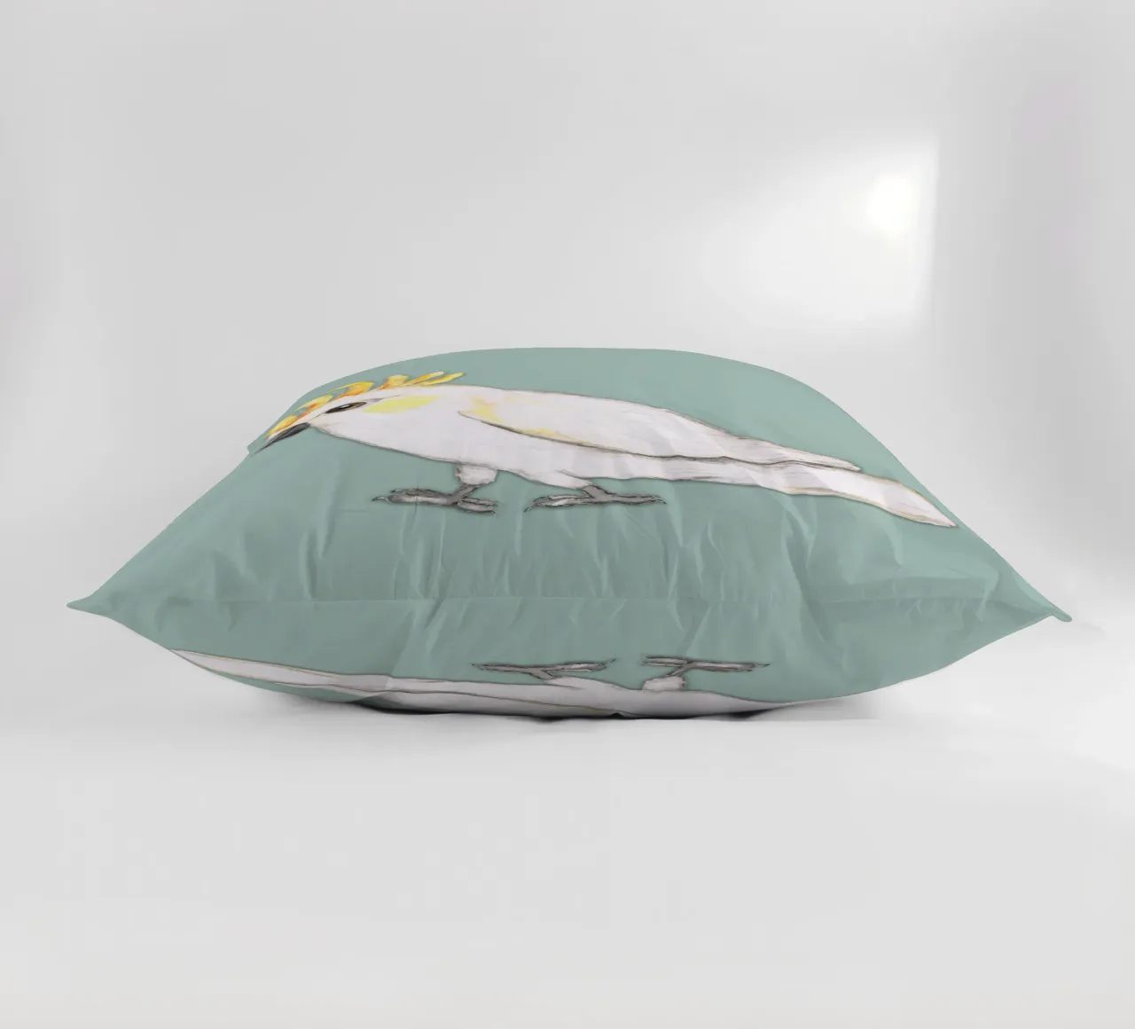 Cacatua dalle creste di zolfo cuscino da BwiseLizzy