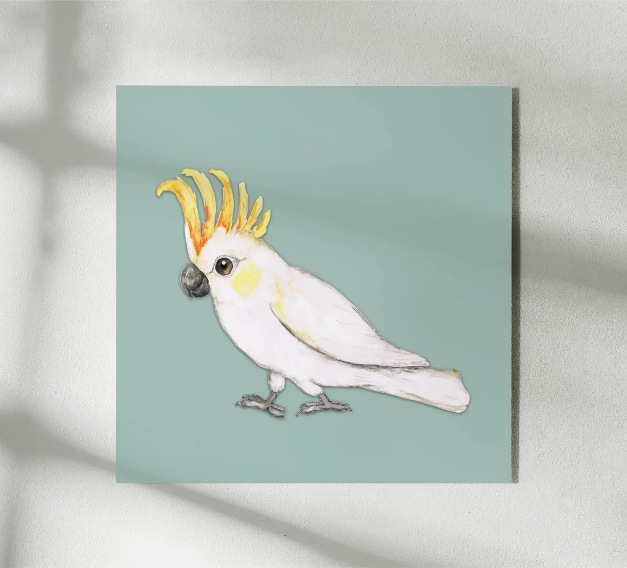 Cacatua dalle creste di zolfo plexiglass da BwiseLizzy