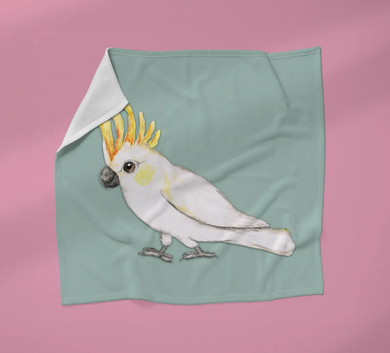 Cacatua dalle creste di zolfo coperta in pile da BwiseLizzy