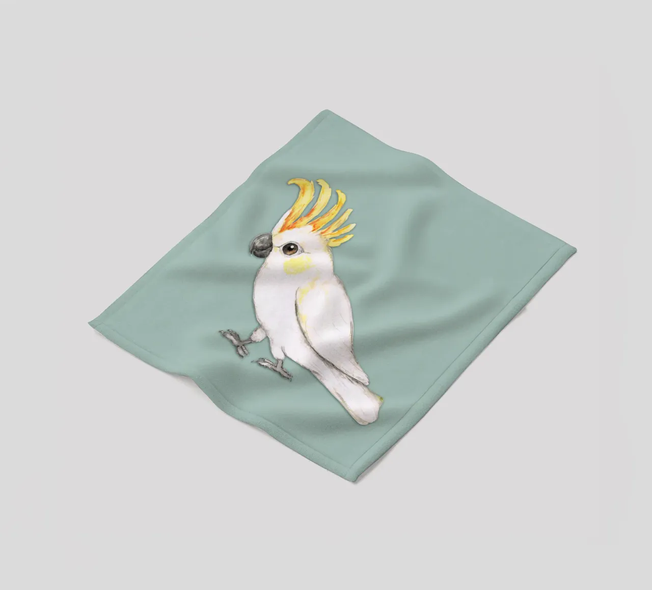 Cacatua dalle creste di zolfo coperta in pile da BwiseLizzy