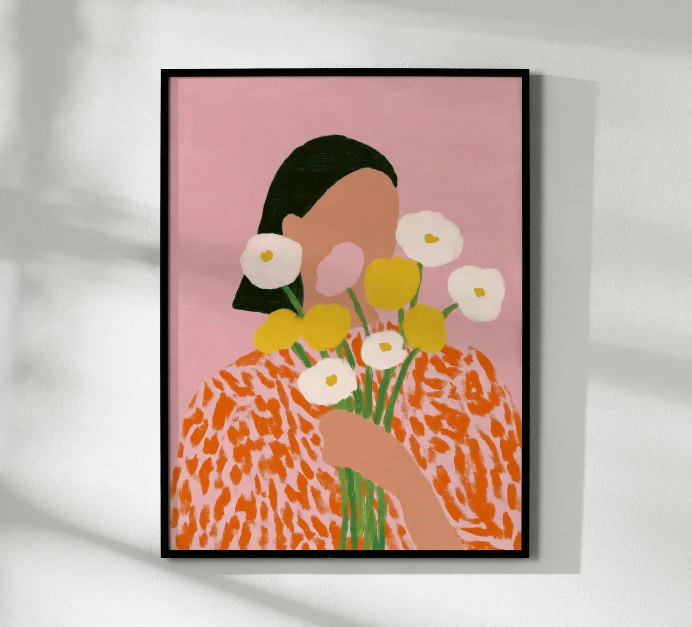 Femme aux fleurs sauvages poster de Studio Remiér