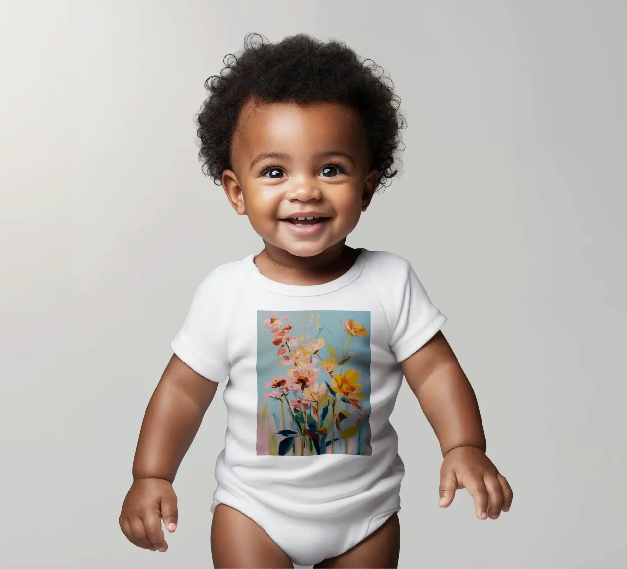 Harmonie printanière body bébé de DaarbyN