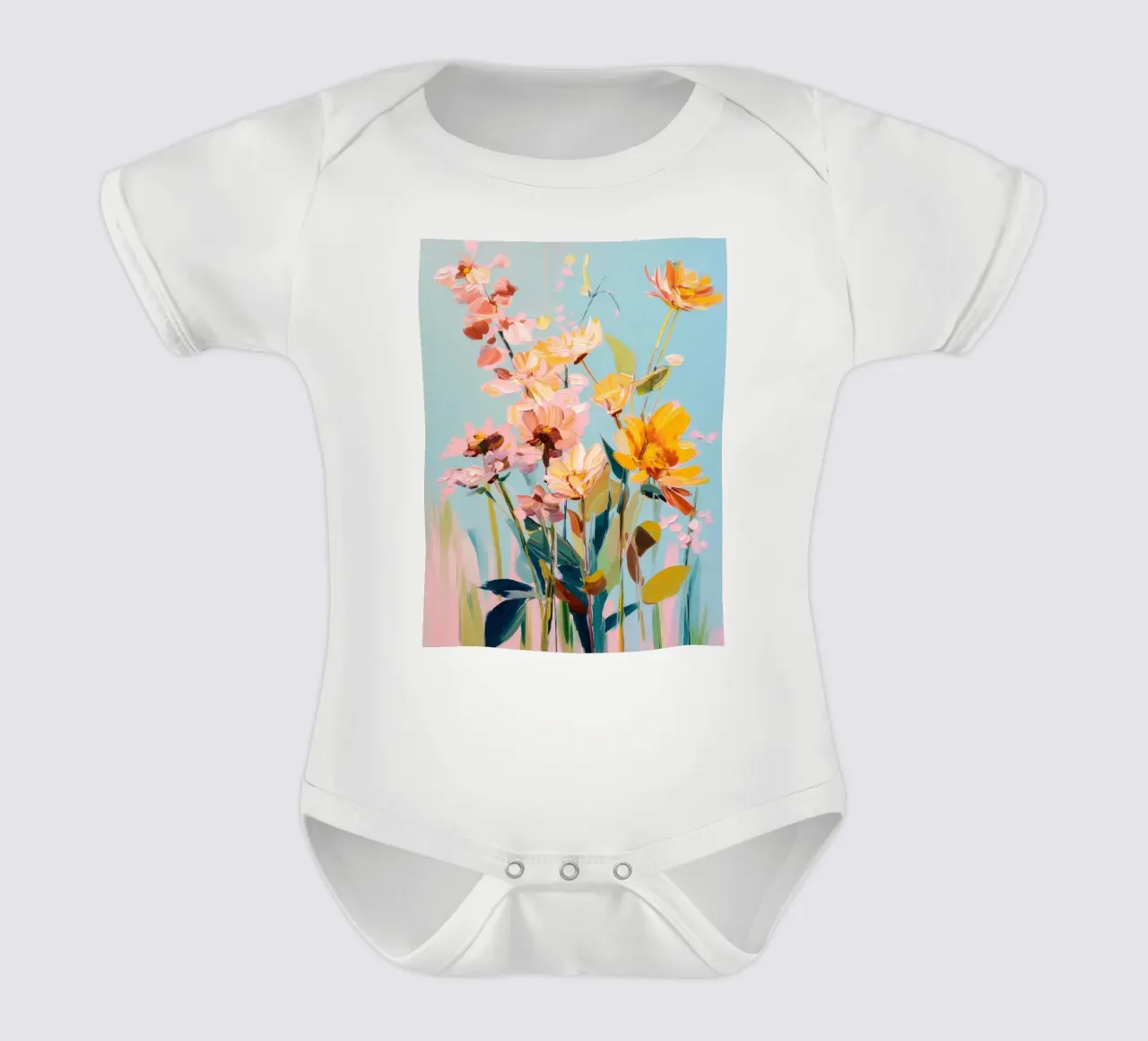 Harmonie printanière body bébé de DaarbyN