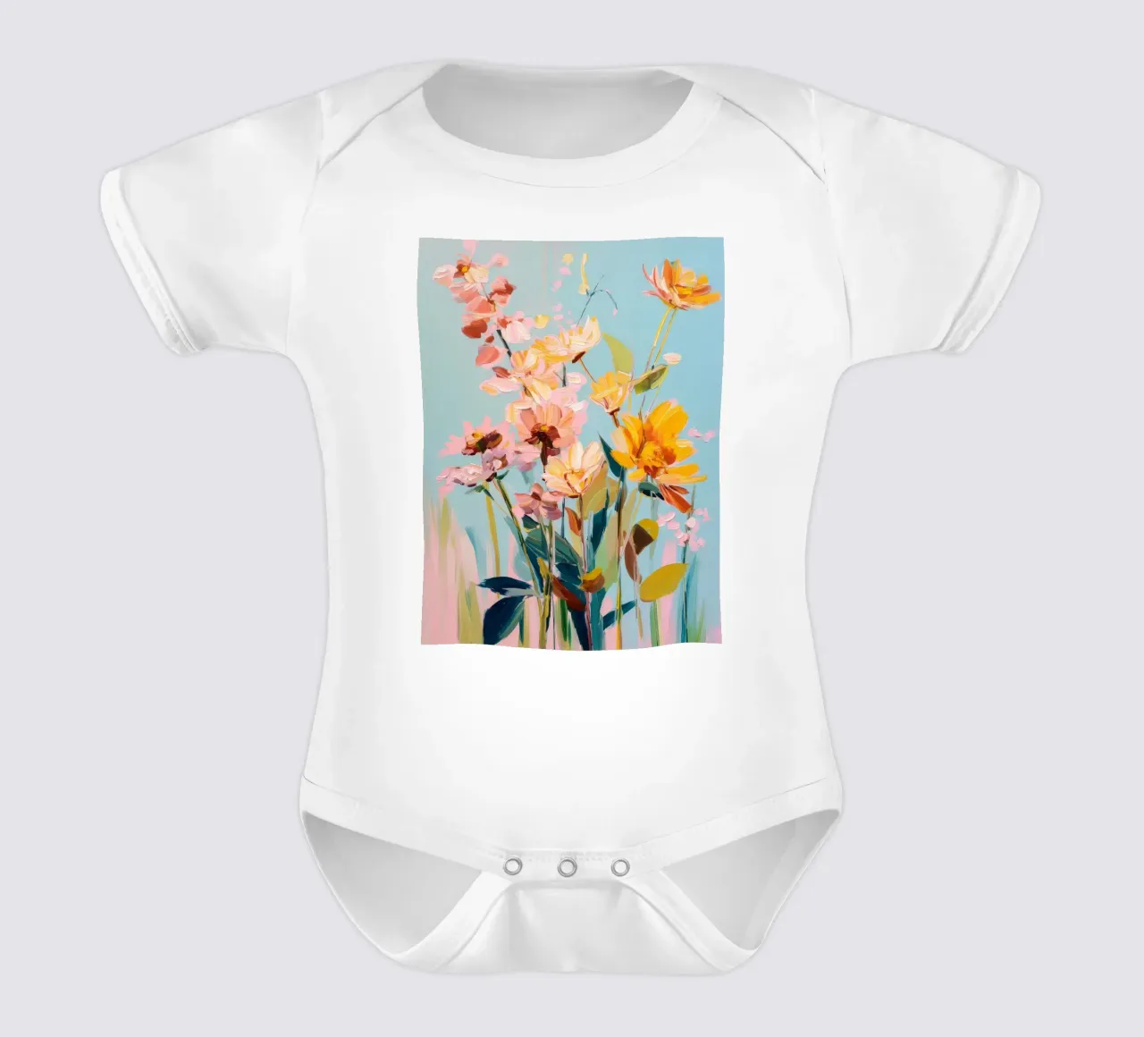 Harmonie printanière body bébé de DaarbyN