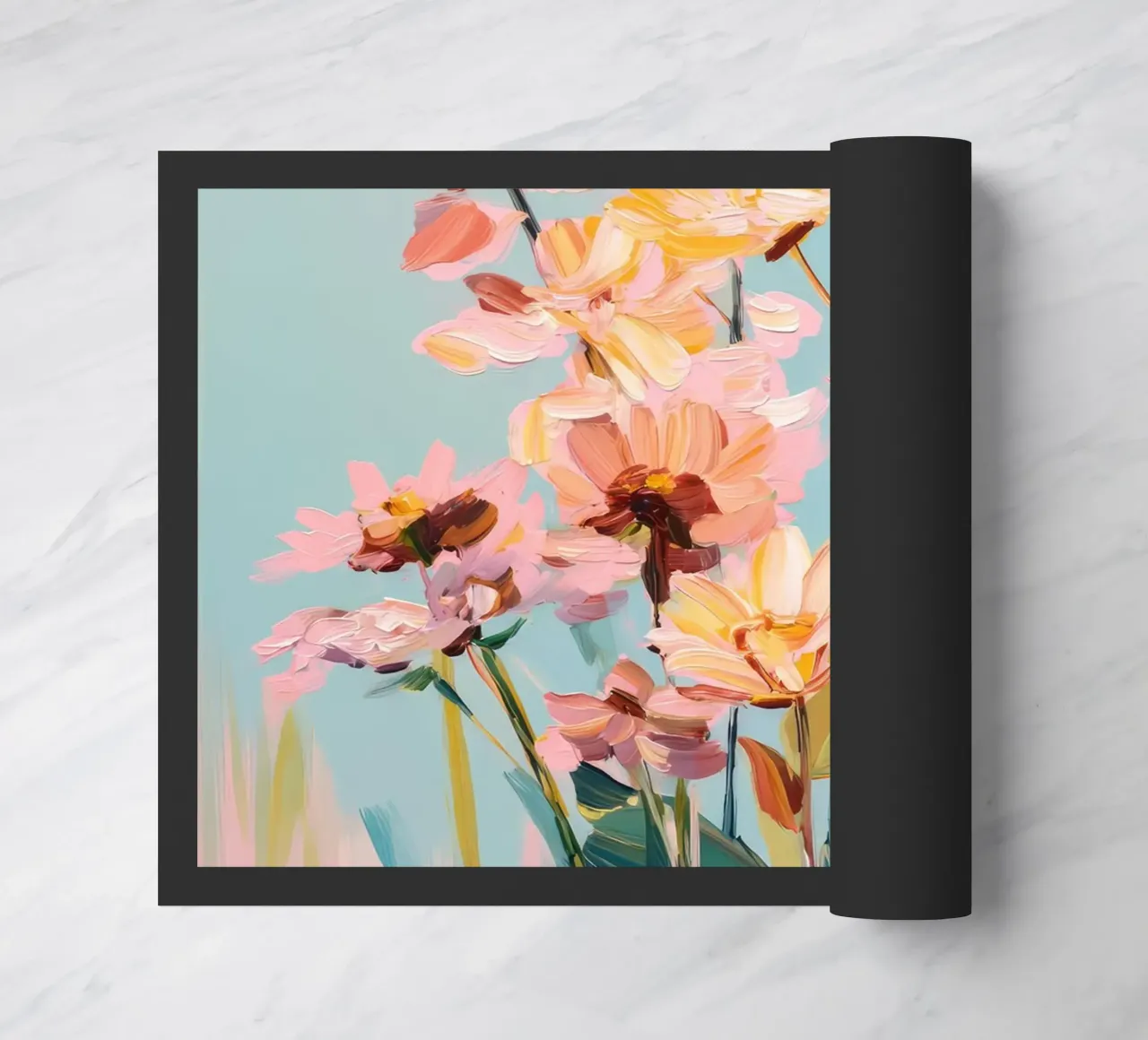 Spring Harmony doormat by DaarbyN