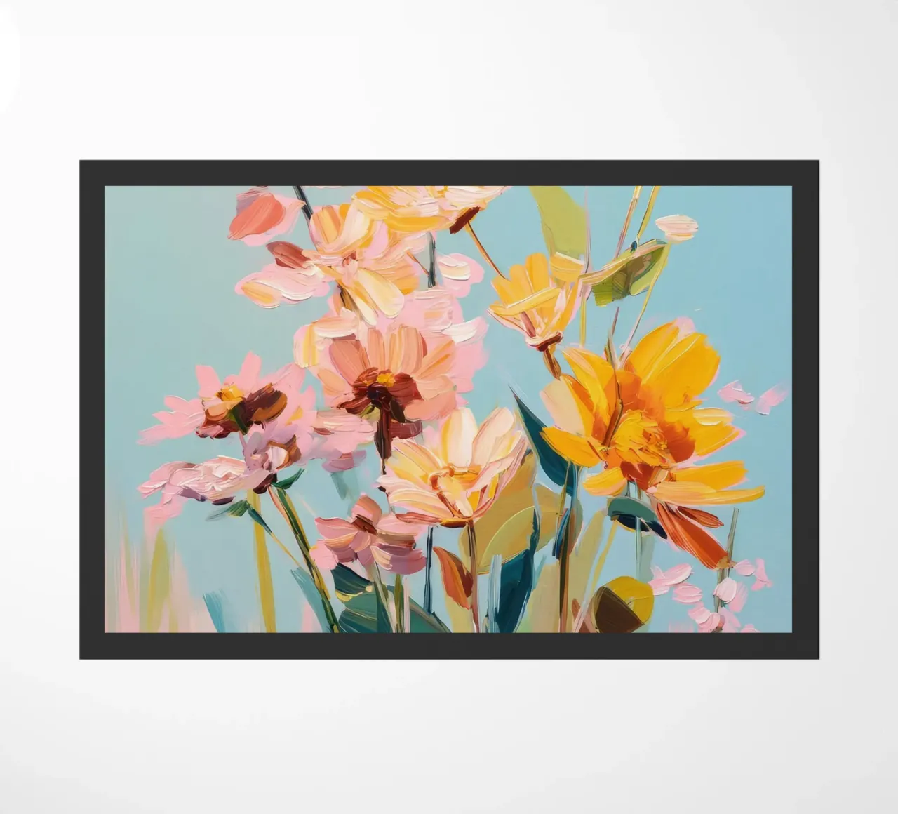 Spring Harmony doormat by DaarbyN