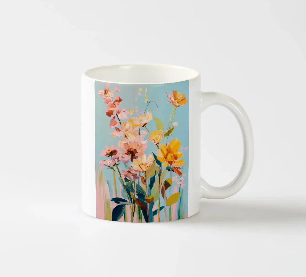 Spring Harmony ceramic mug by DaarbyN