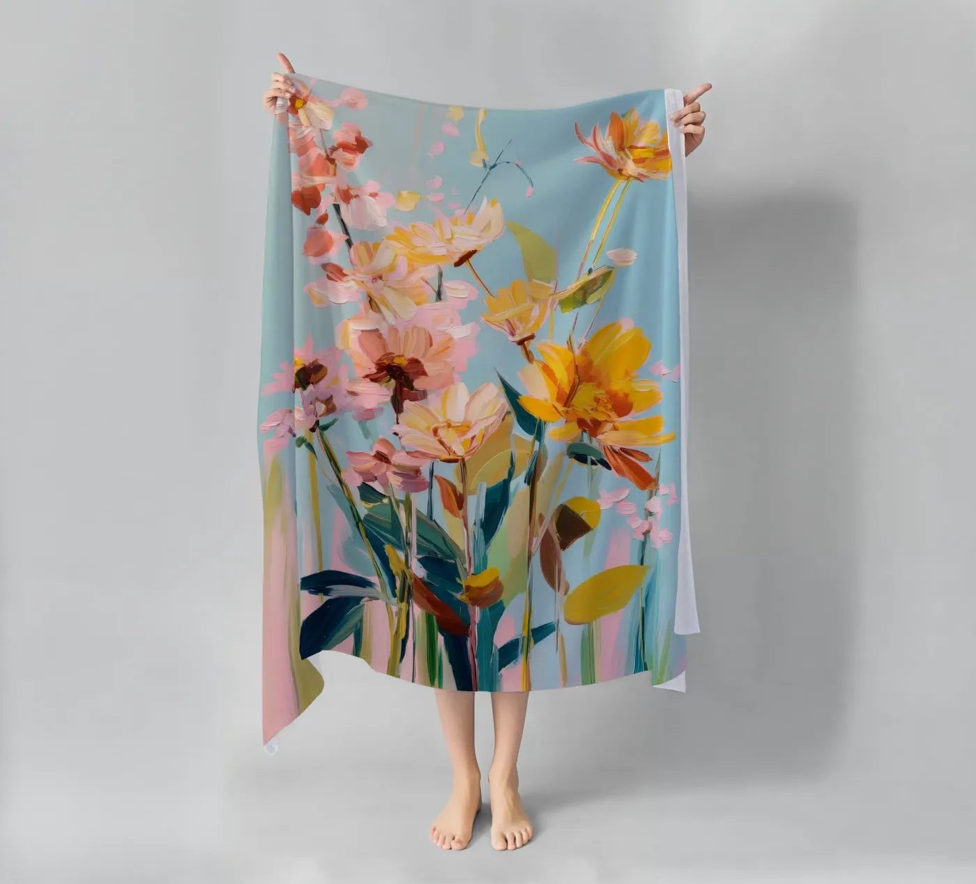 Spring Harmony strandhanddoek van DaarbyN