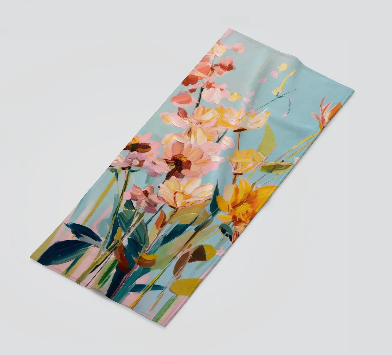 Lenteharmonie strandhanddoek van DaarbyN