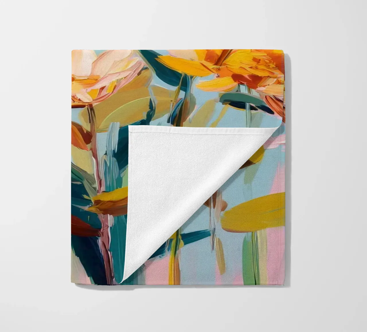 Lenteharmonie strandhanddoek van DaarbyN