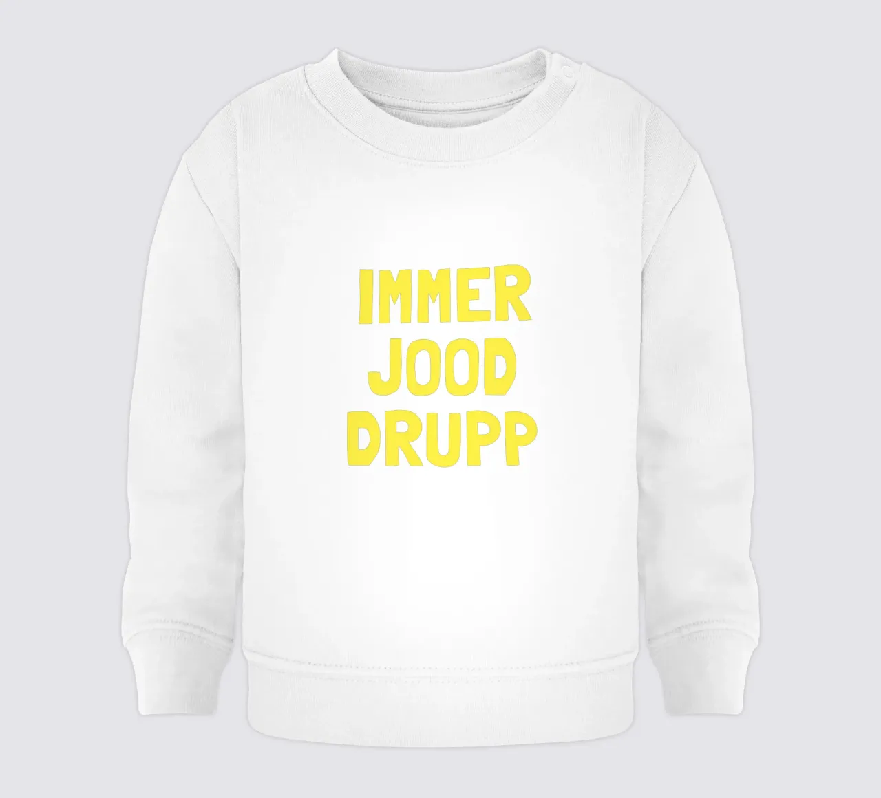 Immer jood drupp - gelb felpa neonato da Ohkimiko