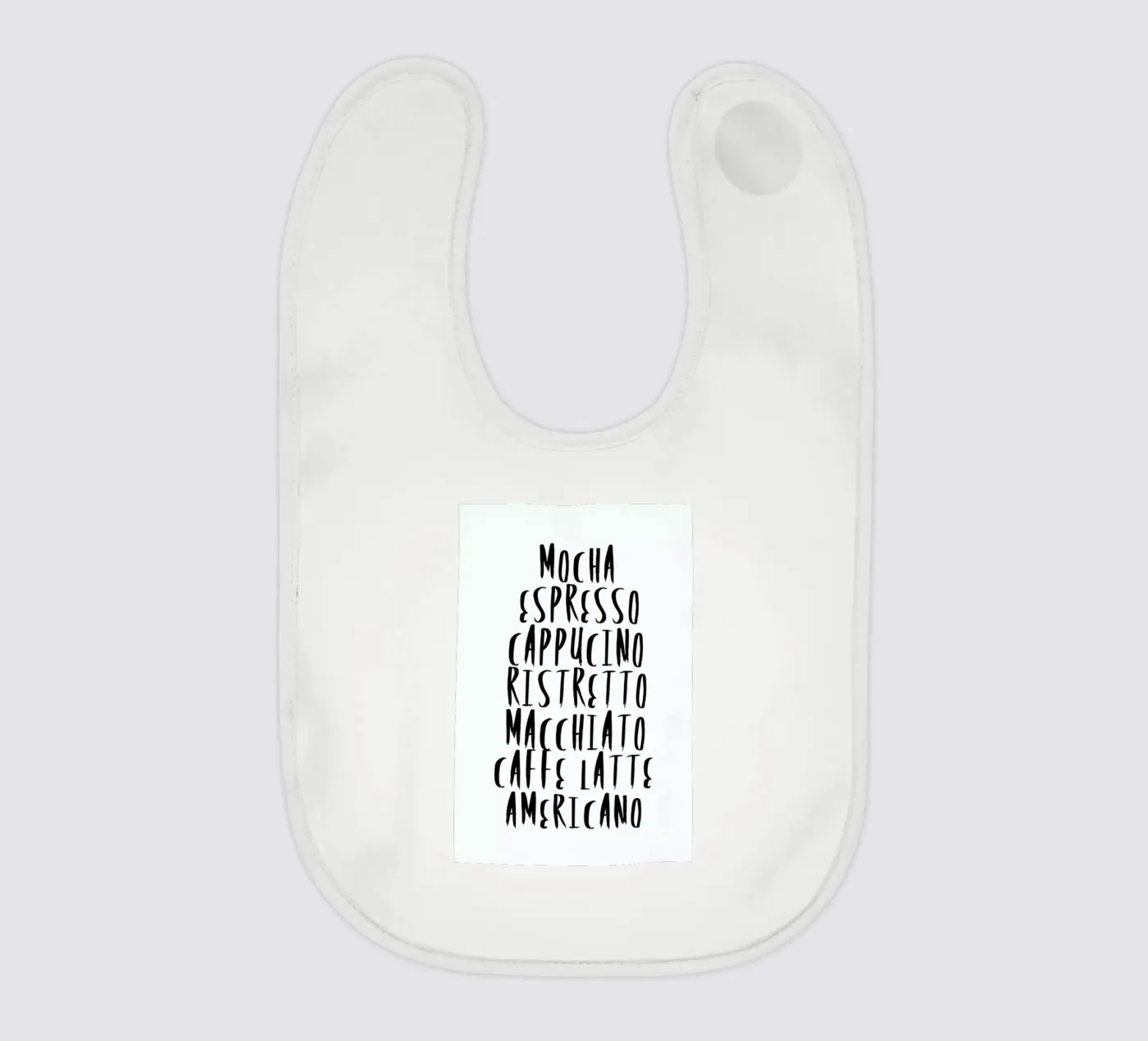 Coffee Babylätzchen von Honeymoon Hotel