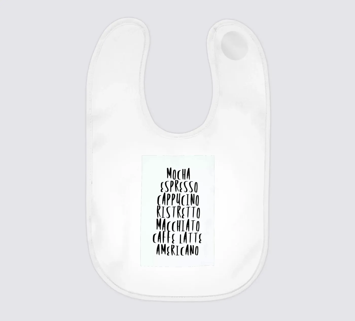 Coffee Babylätzchen von Honeymoon Hotel