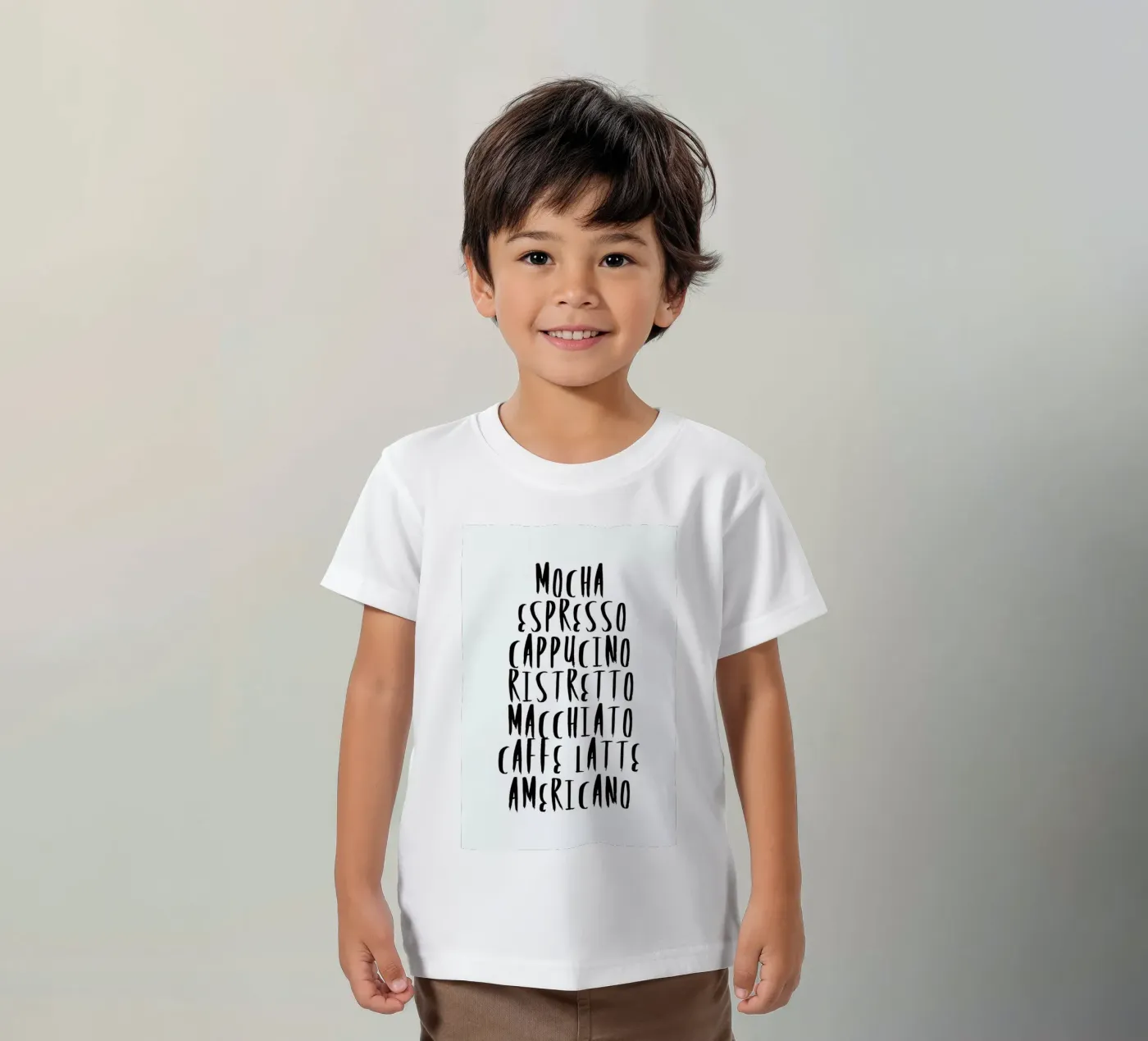 Coffee t-shirt bambini da Honeymoon Hotel