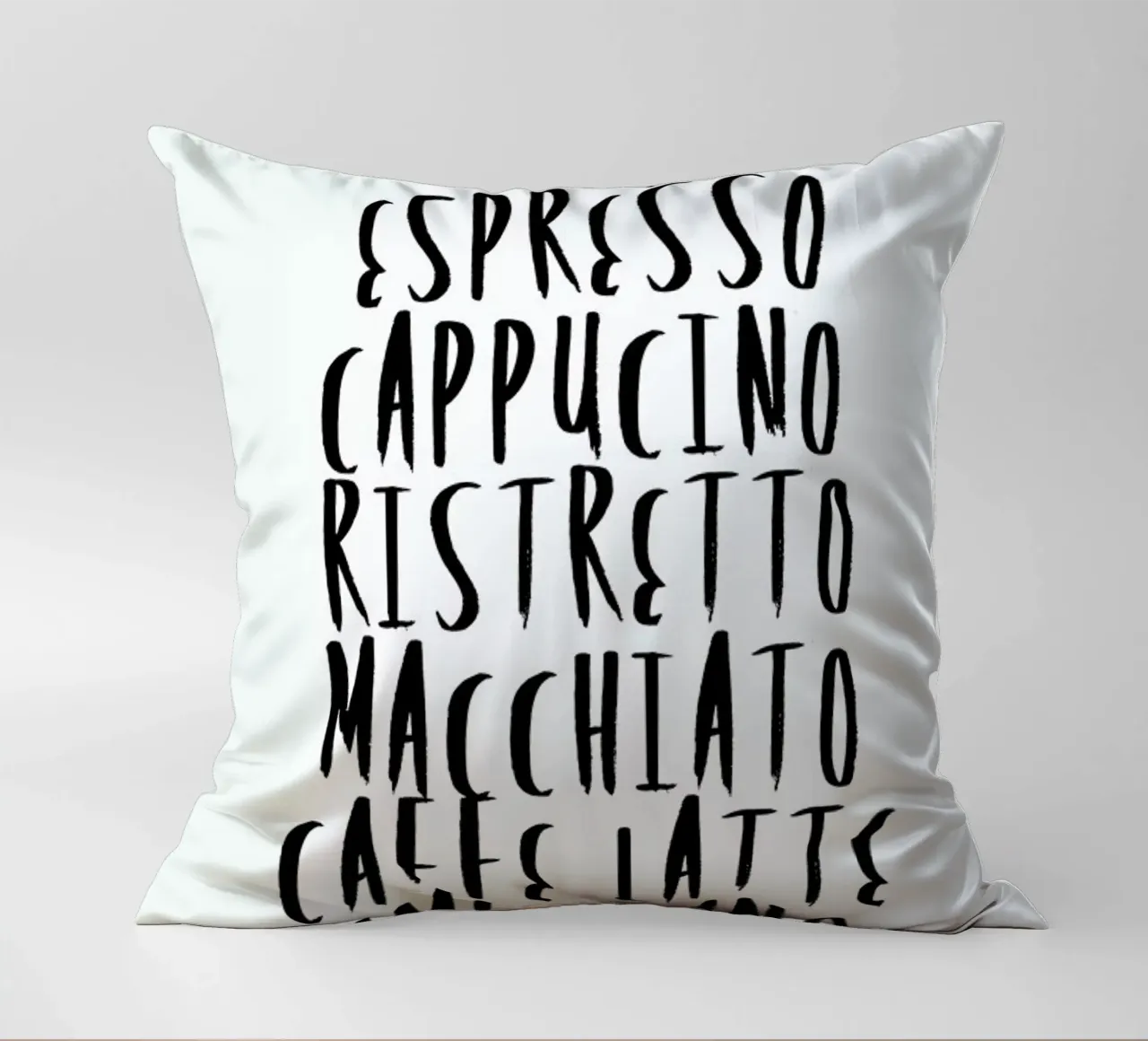 Coffee decorative cushion by Honeymoon Hotel