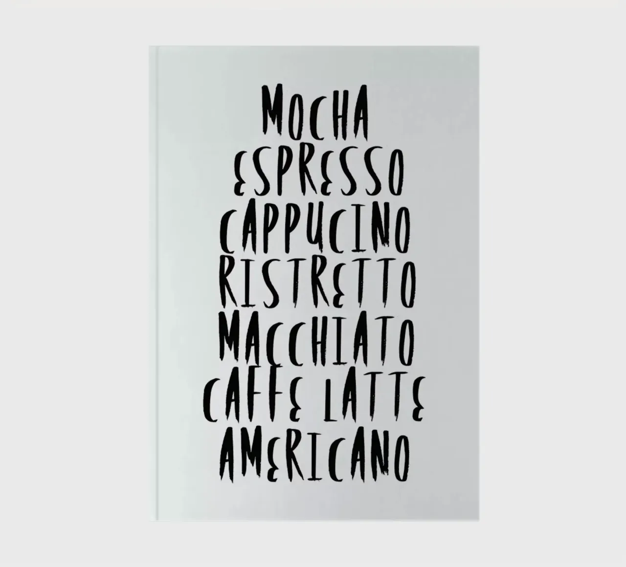 Coffee notebook by Honeymoon Hotel