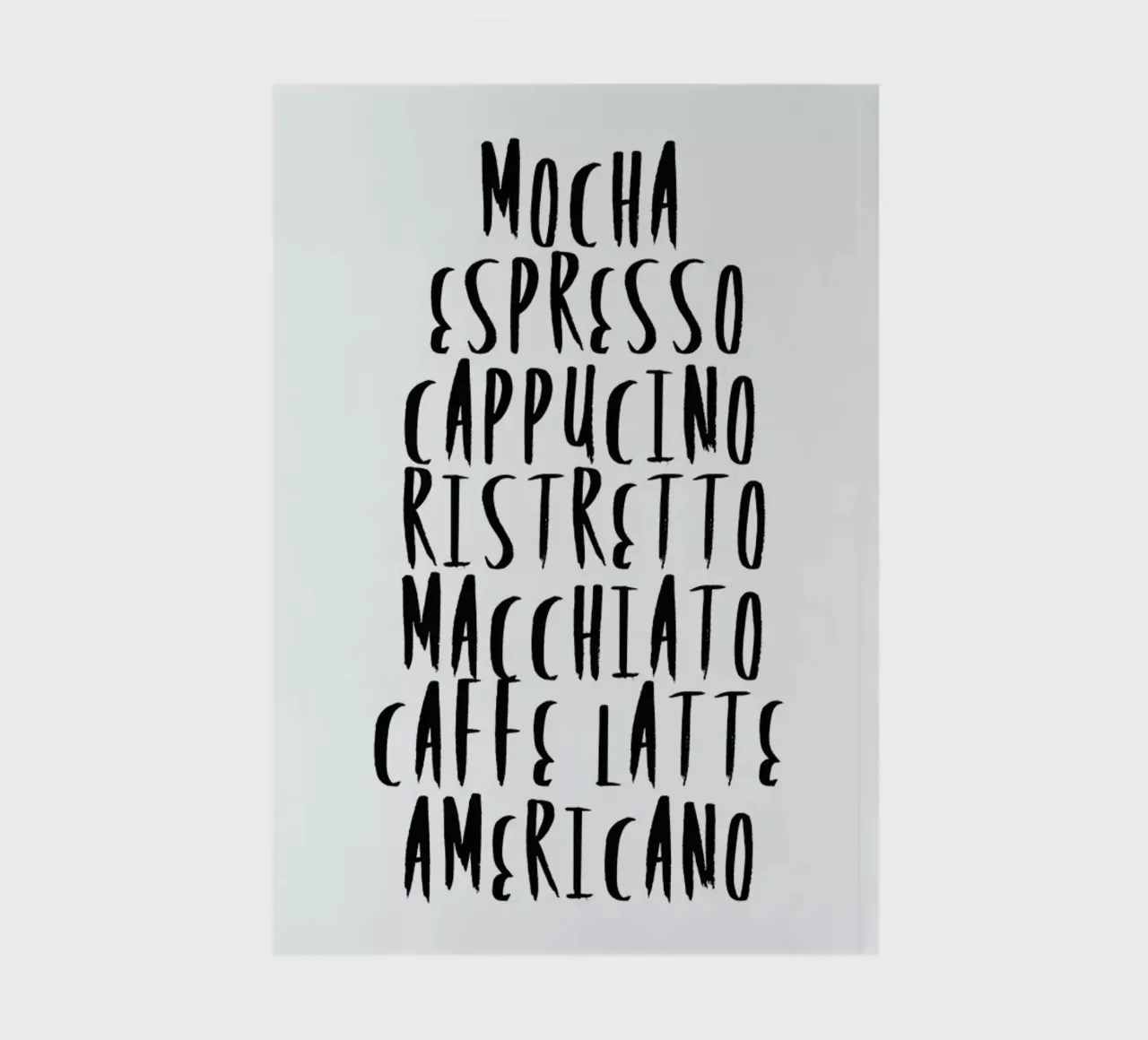 Coffee notebook by Honeymoon Hotel