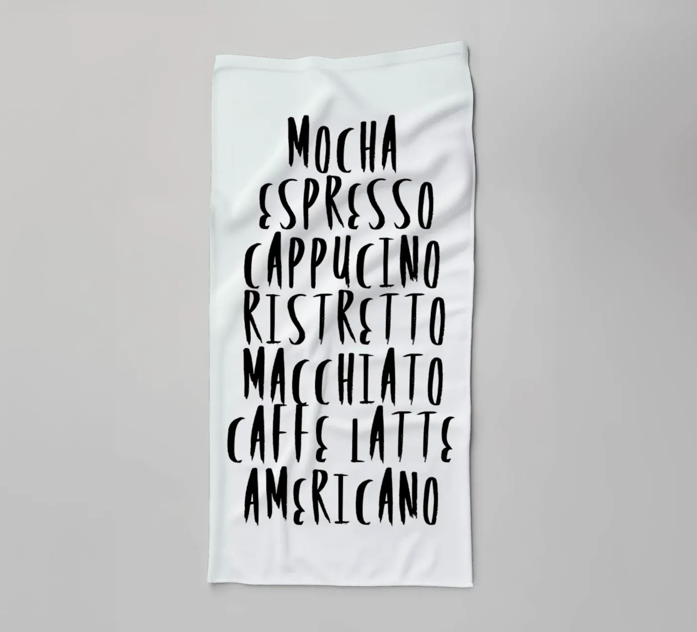 Coffee badhanddoek van Honeymoon Hotel