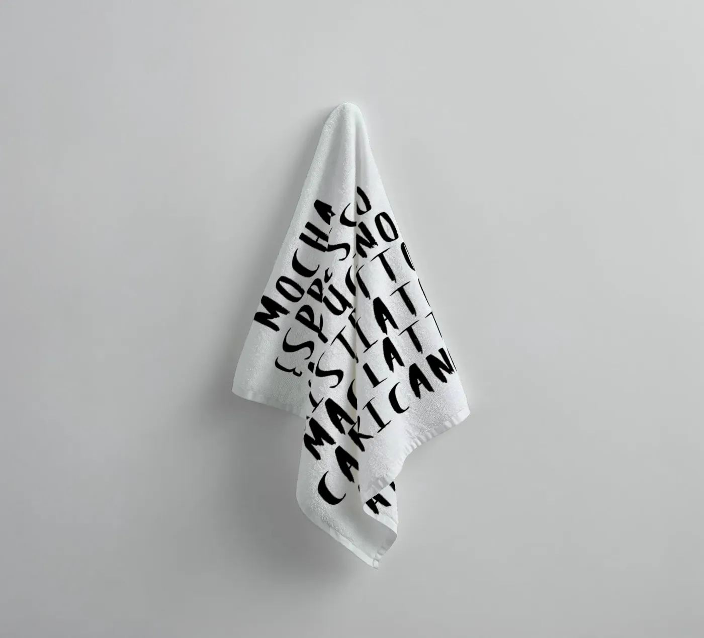 Coffee badhanddoek van Honeymoon Hotel