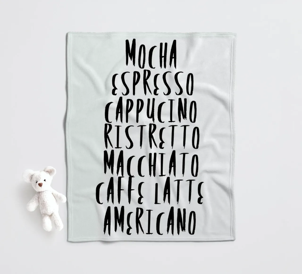 Coffee Fleecedecke von Honeymoon Hotel