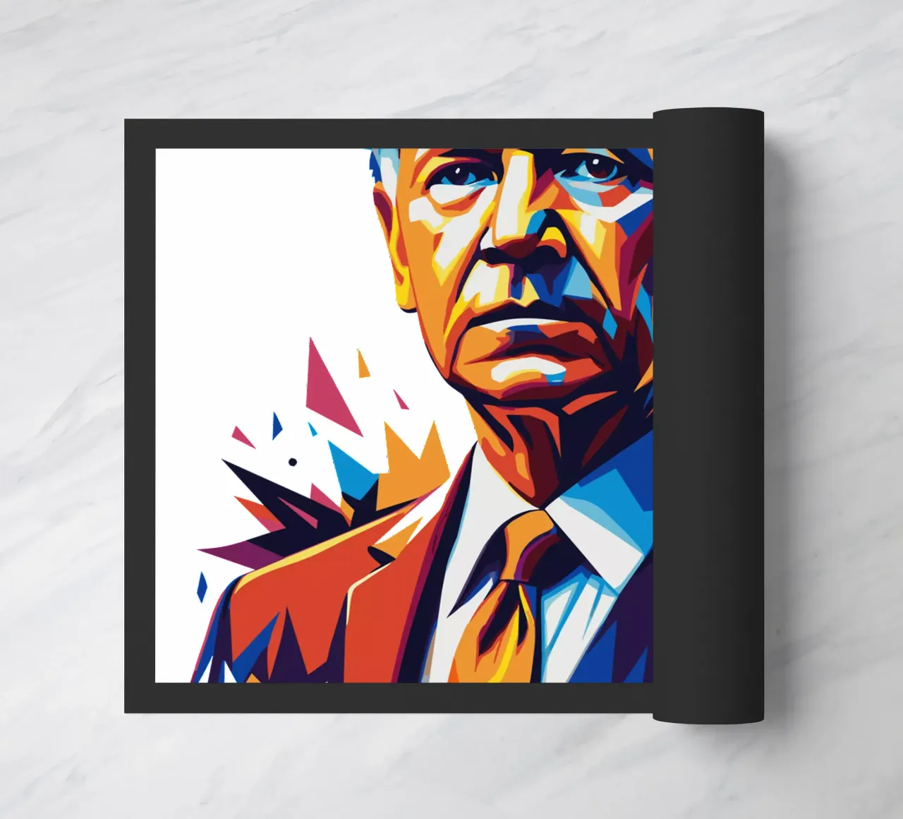 Joe Biden in WPAP Pop Art zerbino da vectorartnesia