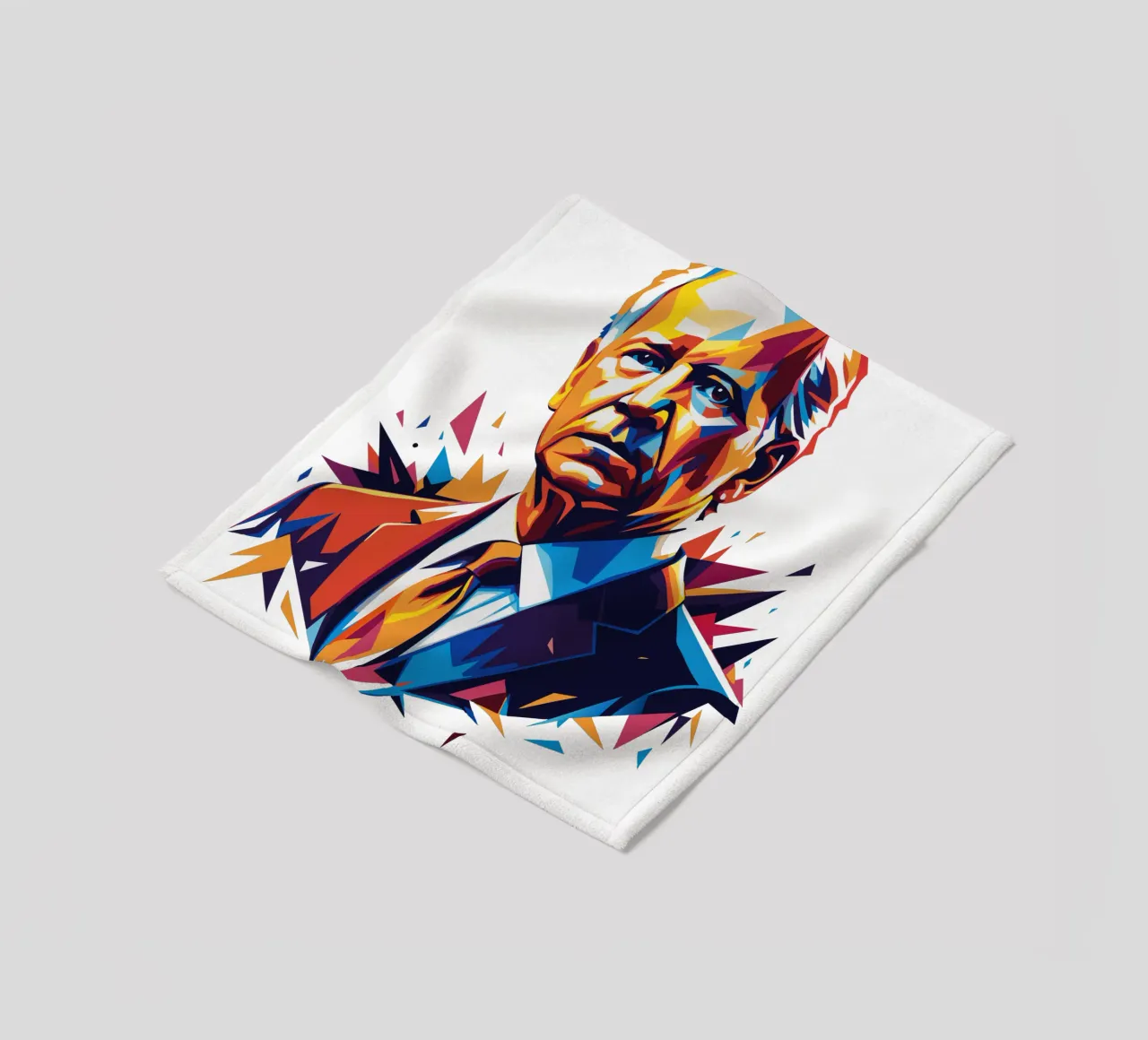 Joe Biden in WPAP Pop Art coperta in pile da vectorartnesia