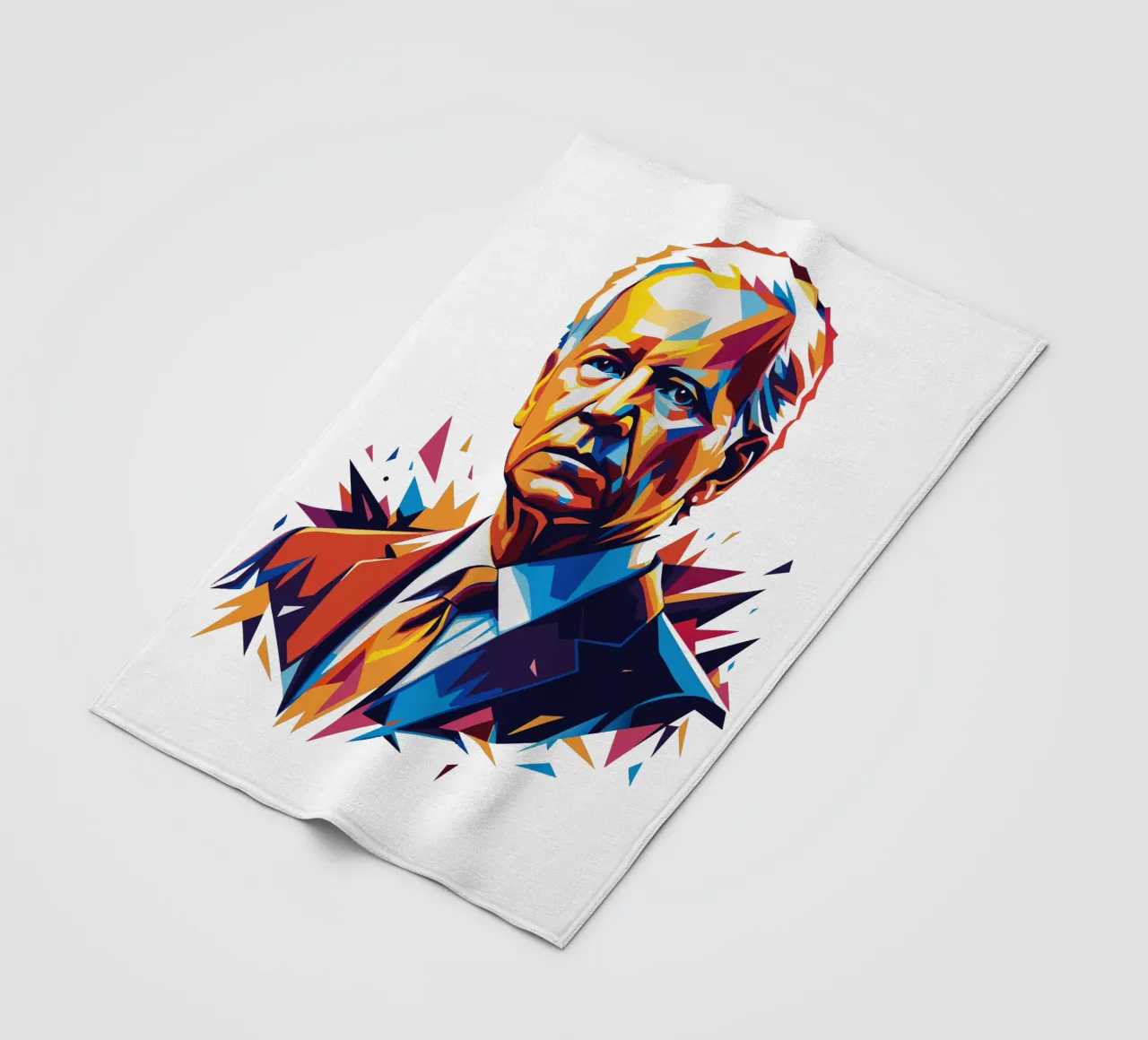 Joe Biden in WPAP Pop Art coperta in pile da vectorartnesia