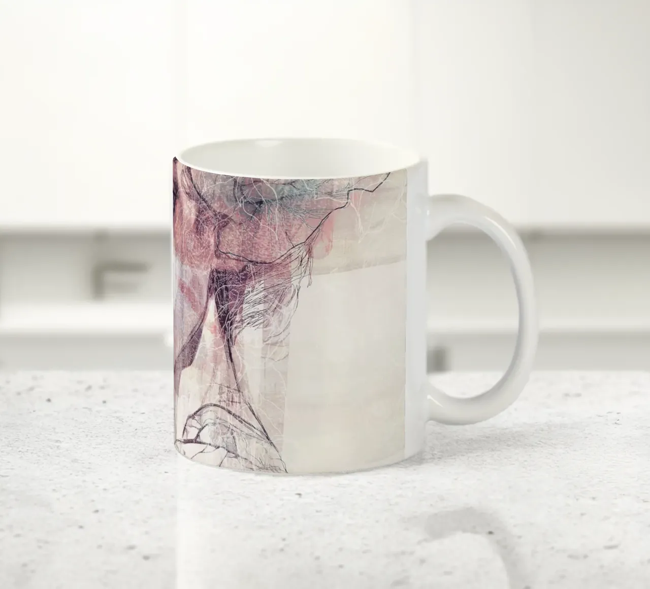 acceptance ceramic mug by k i m