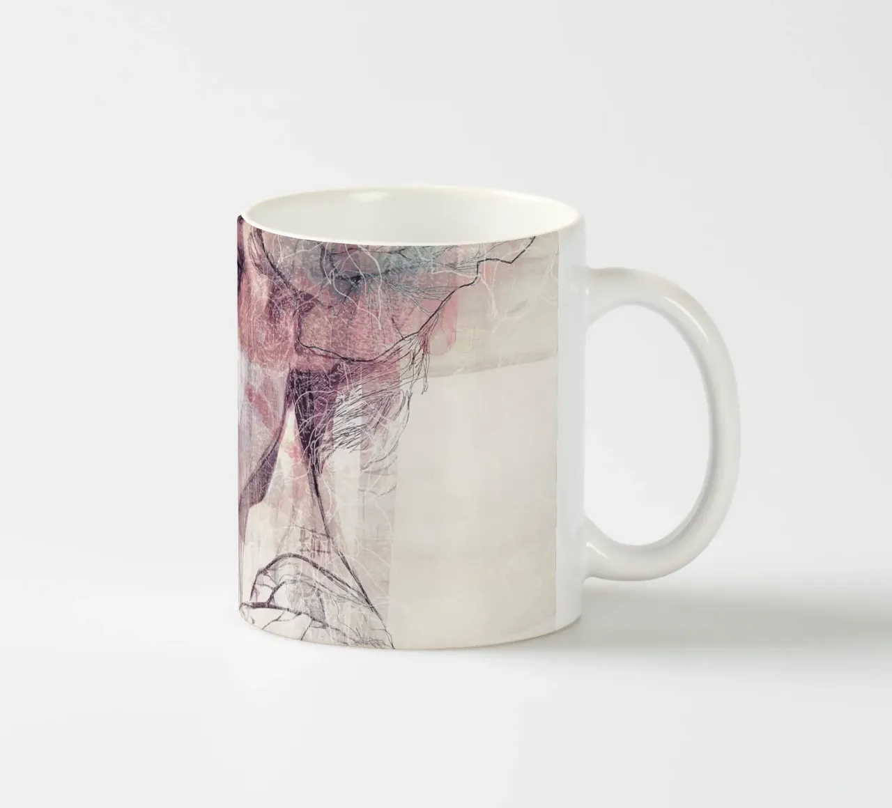 acceptance ceramic mug by k i m