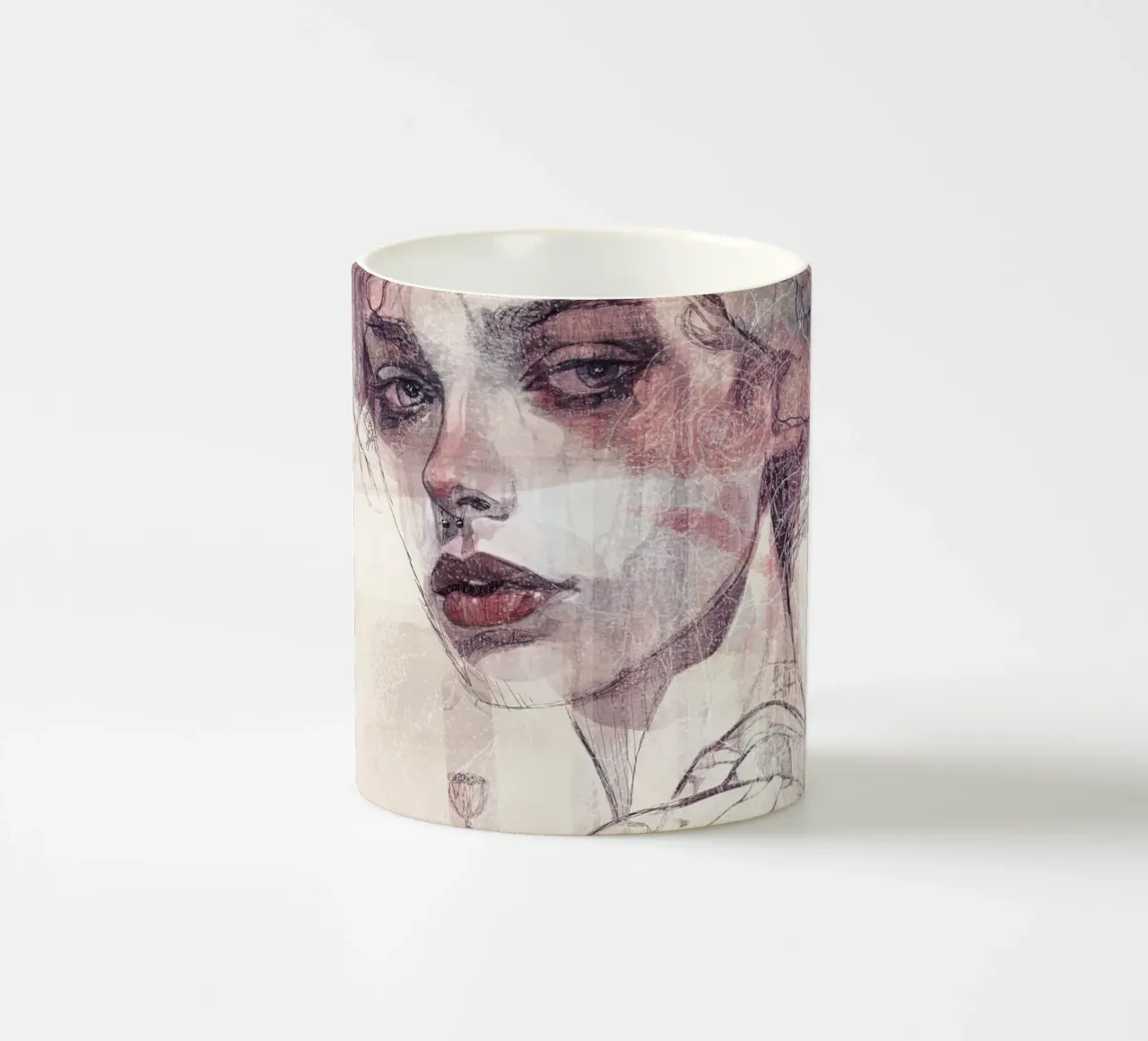 acceptance ceramic mug by k i m