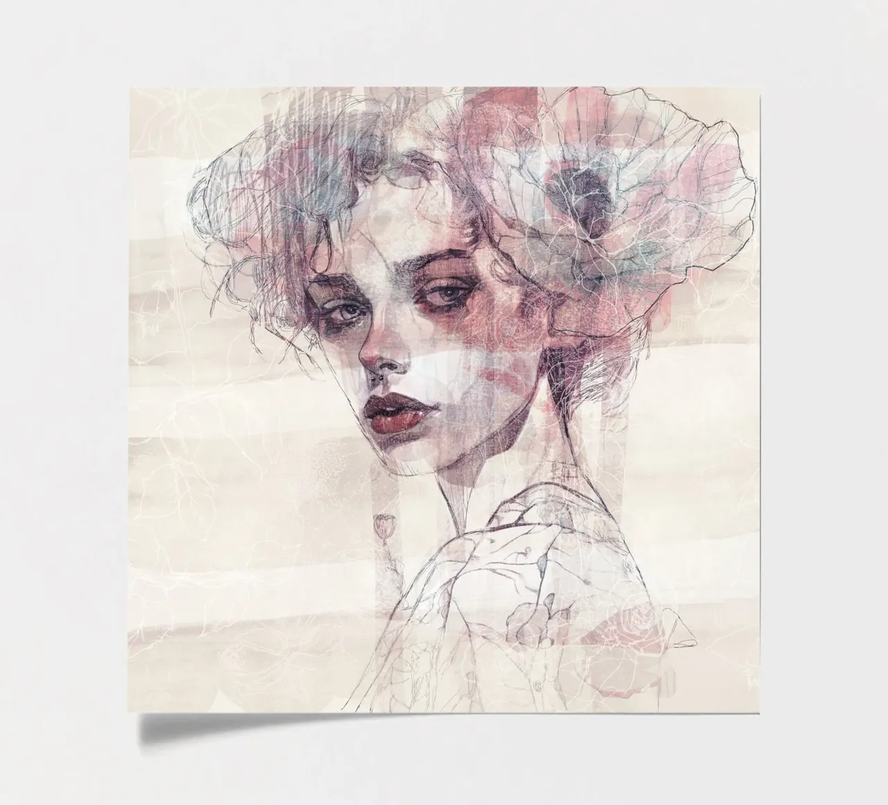 acceptance sticker sheet by k i m